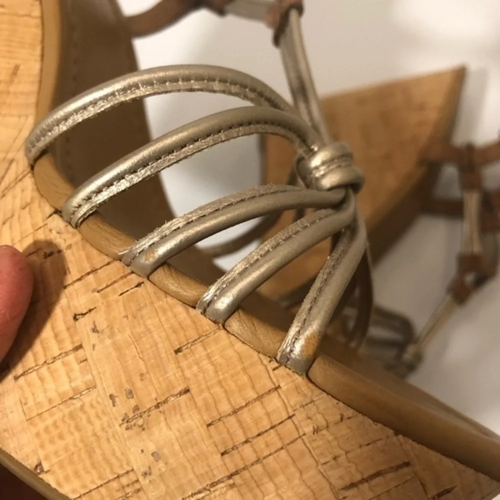 Coach Georgiana platform sandals 9.5 b